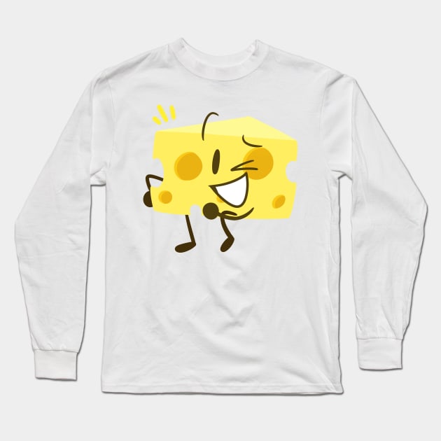 Cheesy (Inanimate Insanity) Long Sleeve T-Shirt by PuppyRelp